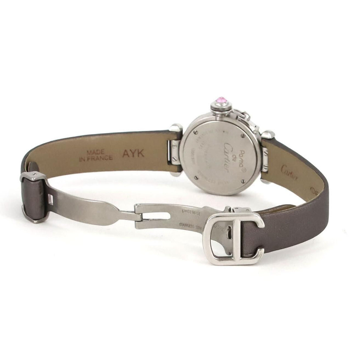 Cartier Miss Pasha SS Quartz Watch — view 6