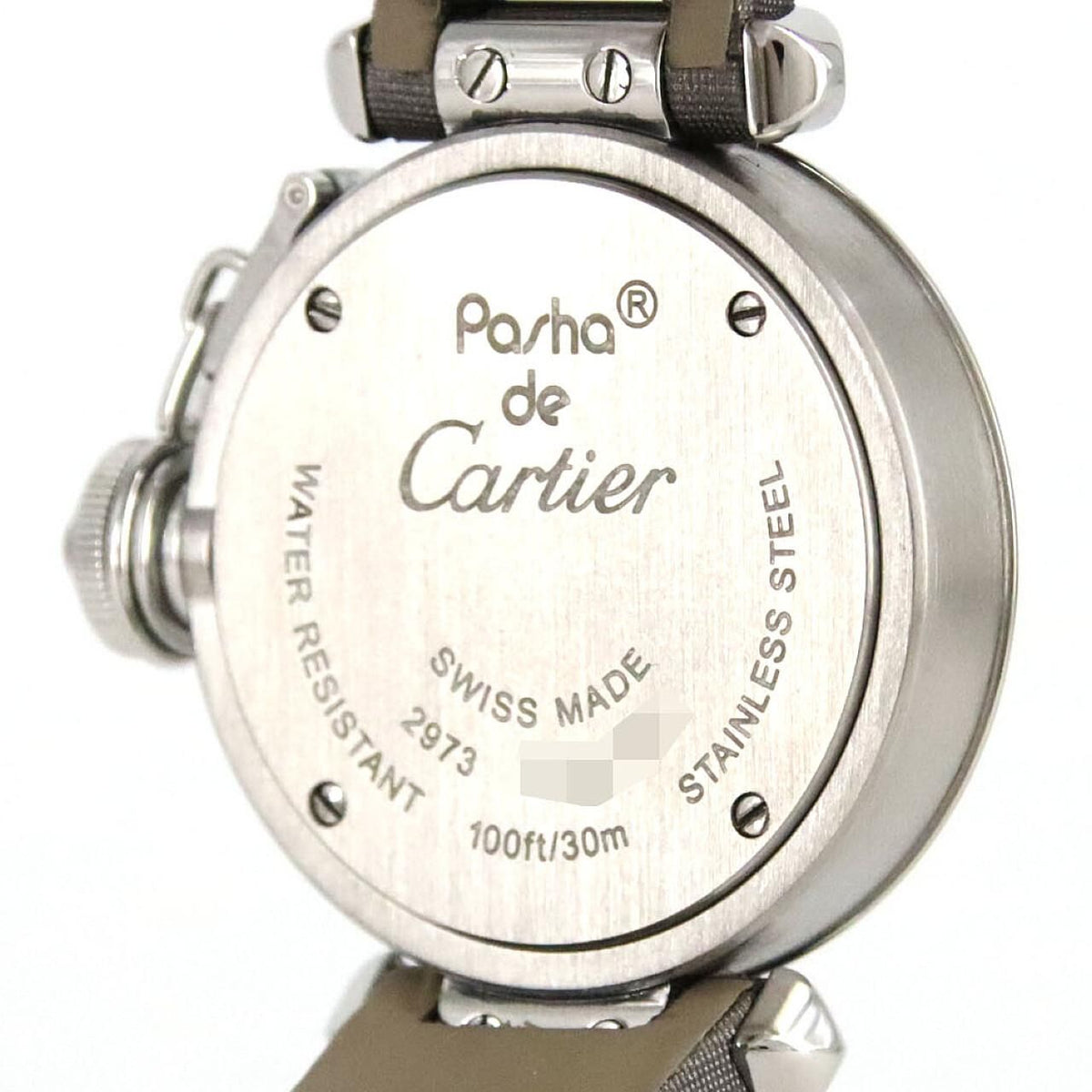 Cartier Miss Pasha SS Quartz Watch — view 5