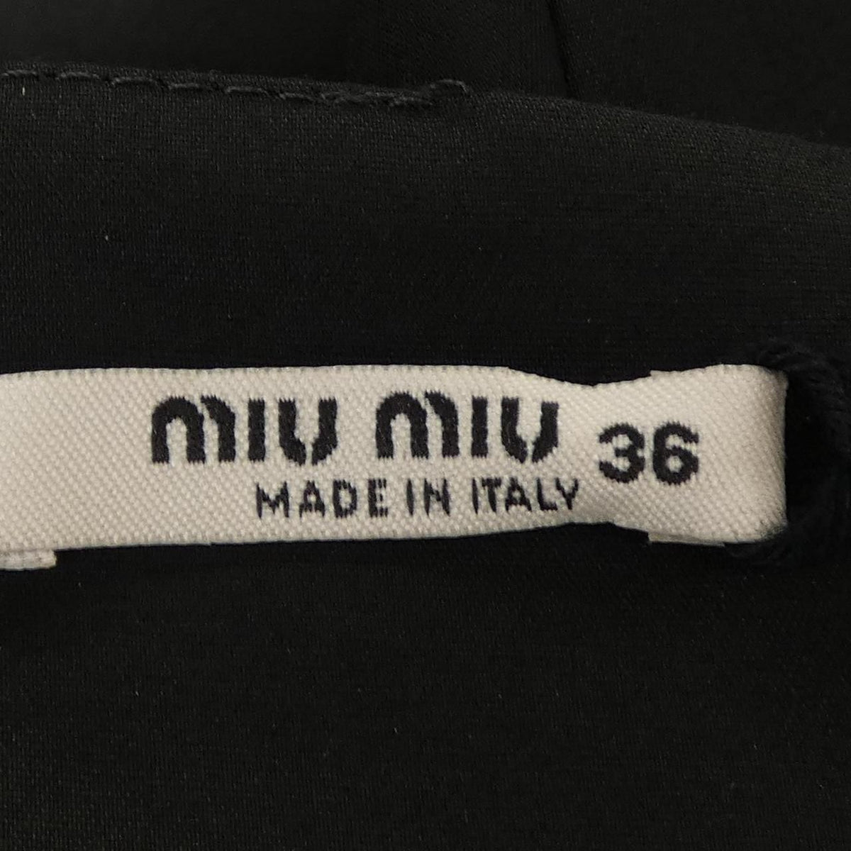 Miu Miu Skirt Black — view 4