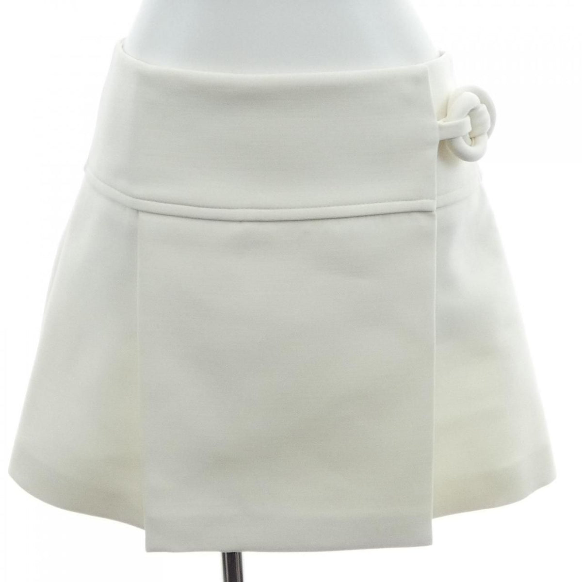 Louis Vuitton Double Ring A-Line Mini Wrap Skirt