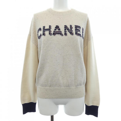Chanel Knit Sweater Beige