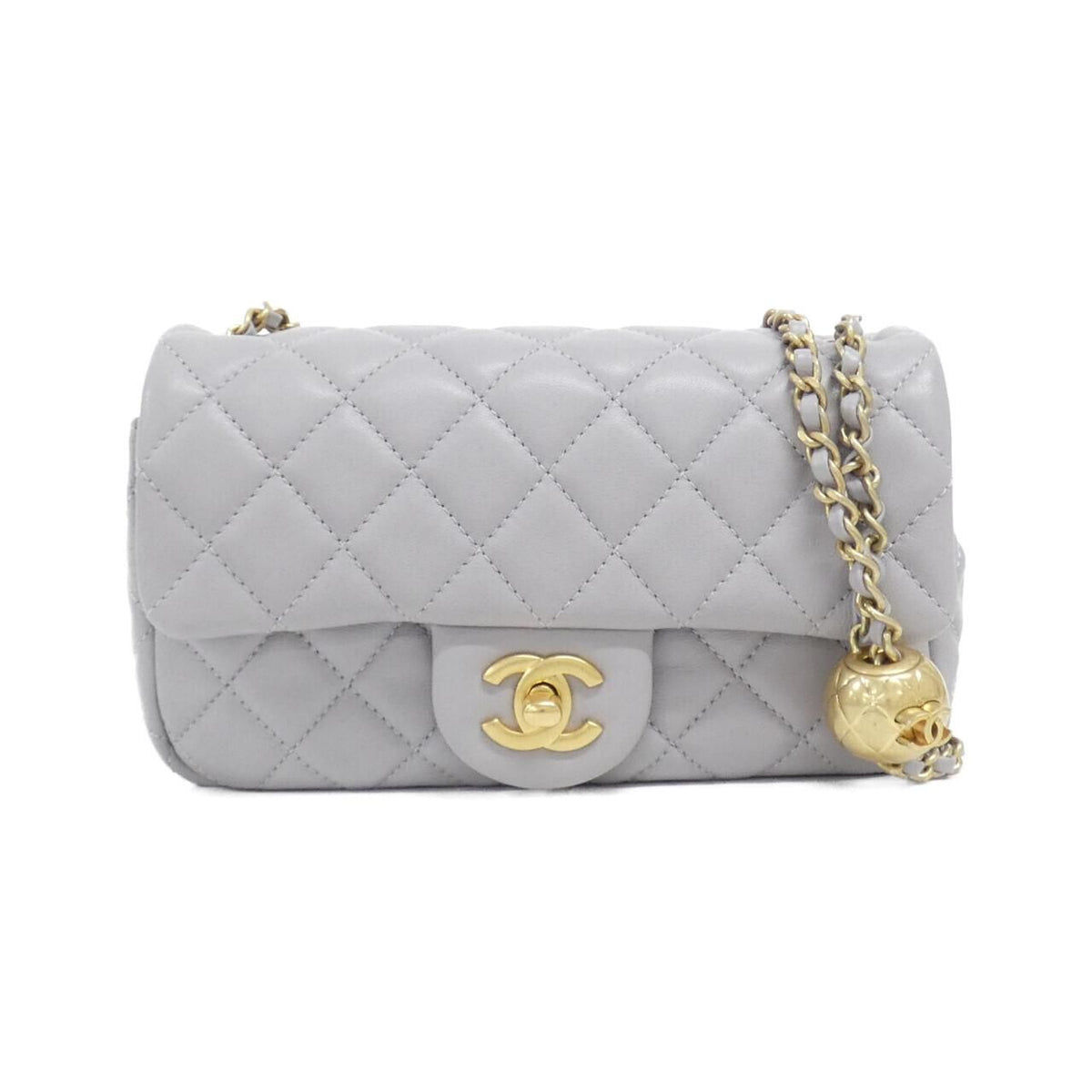 Chanel Shoulder Bag Gray