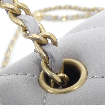 Chanel Shoulder Bag Gray — view 6