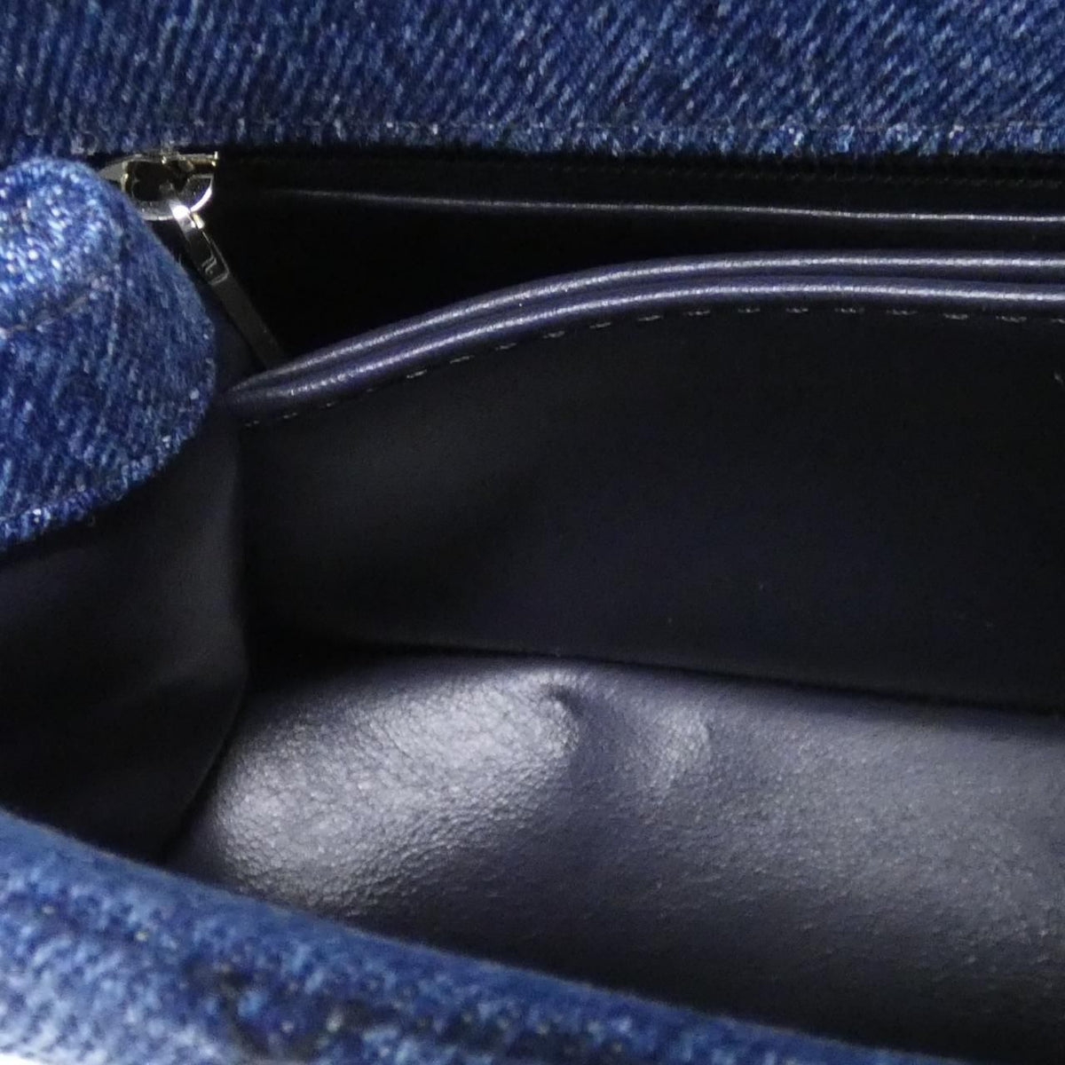 Chanel Bag Handbag Blue — view 7