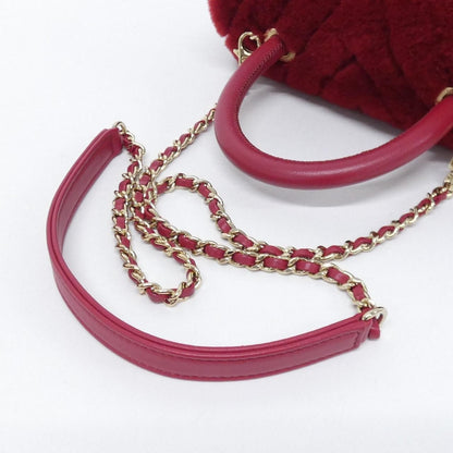 Chanel Bag Handbag Red — view 6
