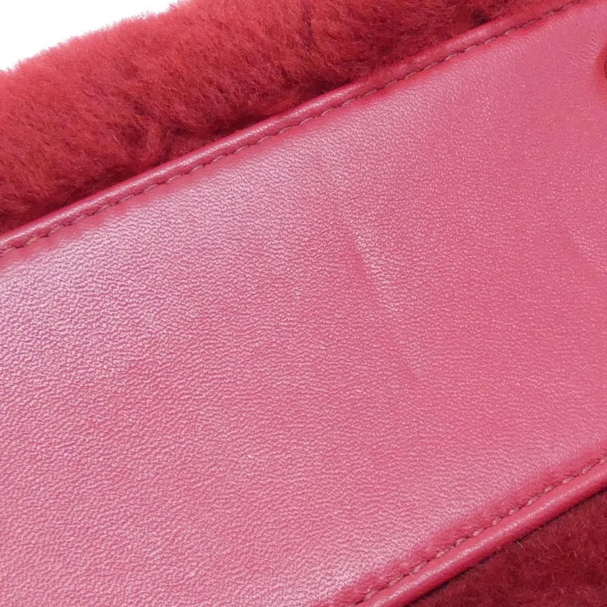 Chanel Bag Handbag Red — view 3