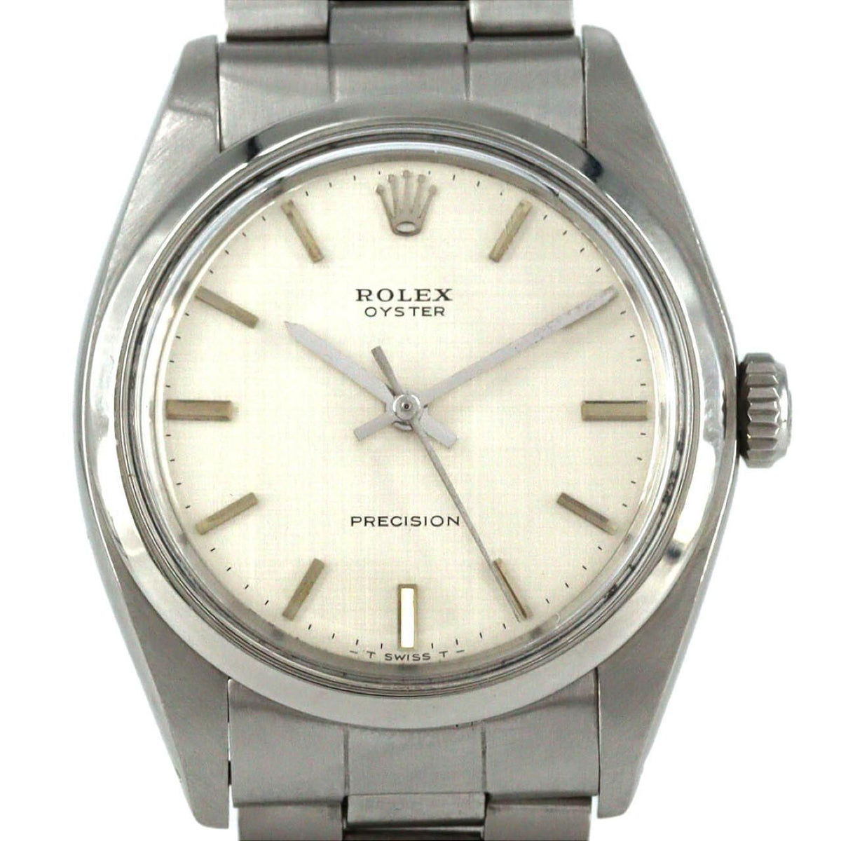 Rolex Oyster Precision SS Manual Wind