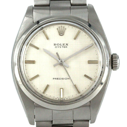 Rolex Oyster Precision SS Manual Wind