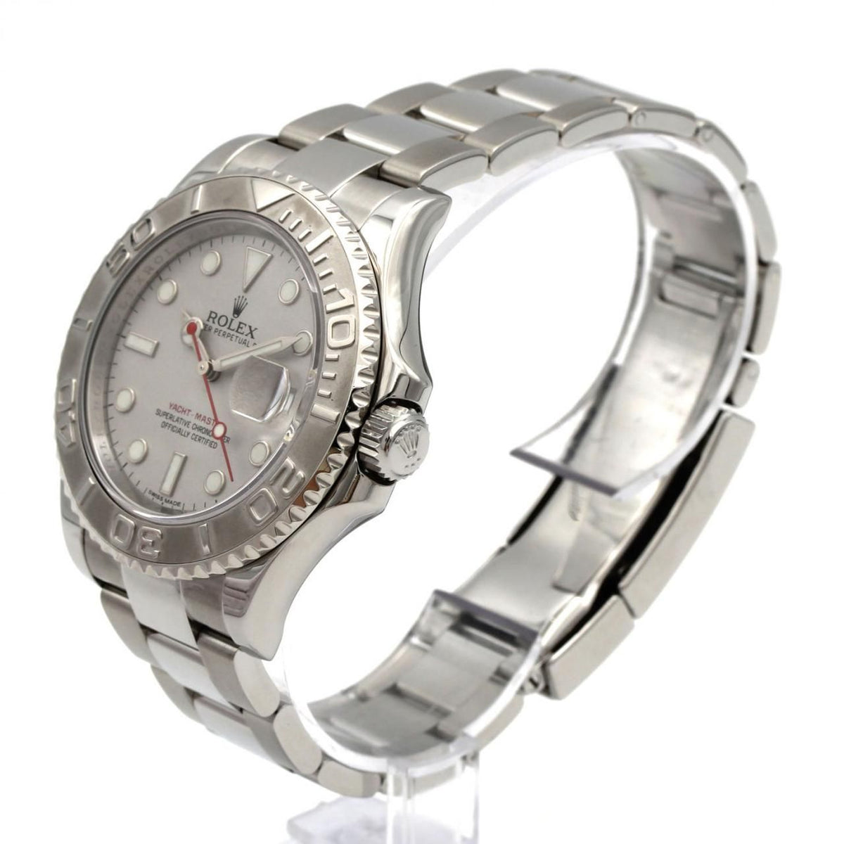 Rolex Yacht Master Stainless Steel Platinum Automatic — view 2