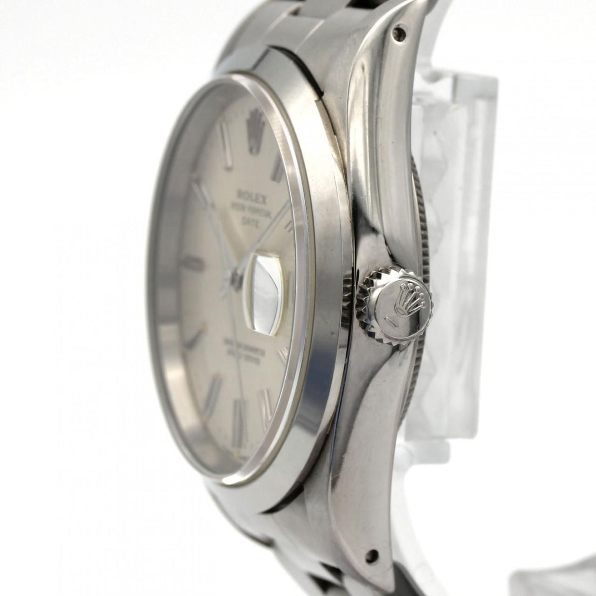 Rolex Oyster Perpetual Date SS Automatic — view 3