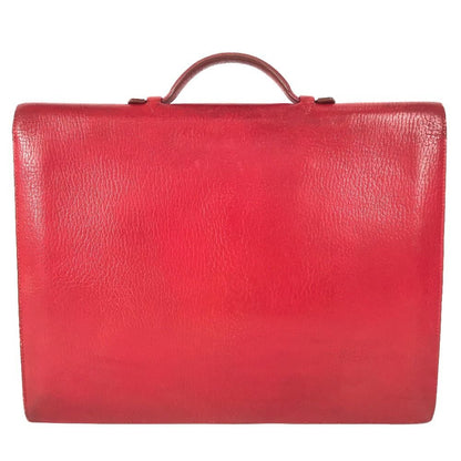 Hermes Business Bag Sac a Depeches 38 Leather Red — view 2