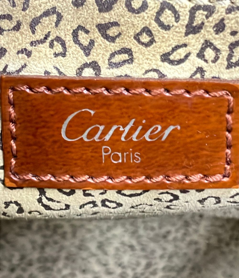 Cartier Tote Bag Leather Panthere — view 6