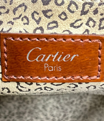 Cartier Tote Bag Leather Panthere — view 6