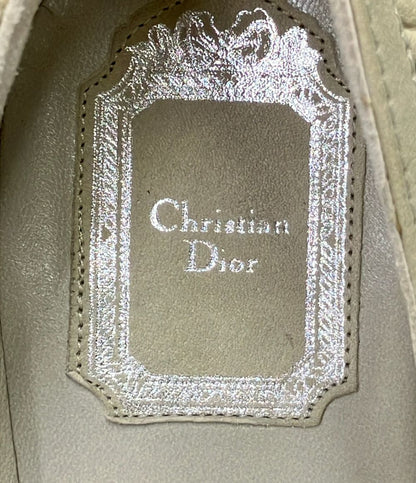 Dior Logo Charm Gathered High Heels — view 4