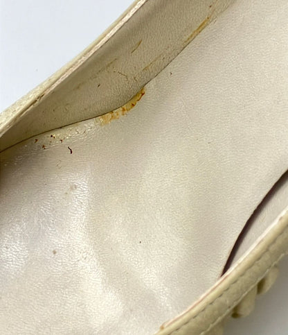 Dior Logo Charm Gathered High Heels — view 8