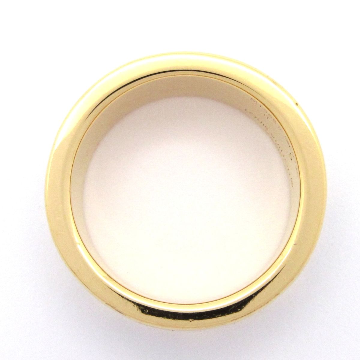 Louis Vuitton Ring S Nanogram Enamel Gold Black — view 4