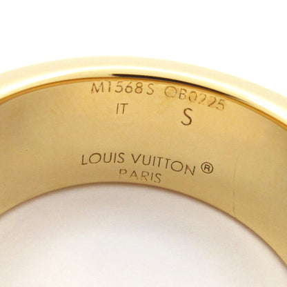 Louis Vuitton Ring S Nanogram Enamel Gold Black — view 5