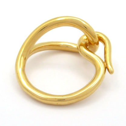 Hermes Scarf Ring Jumbo Gold — view 2