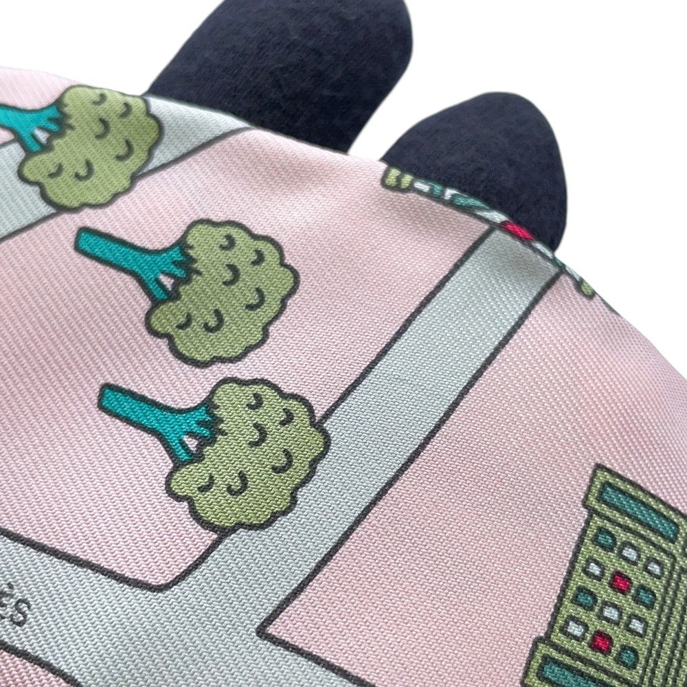 Hermes Scarf Twilly New Paris Lovers les Nouveaux Amoureux de Silk Twill — view 6