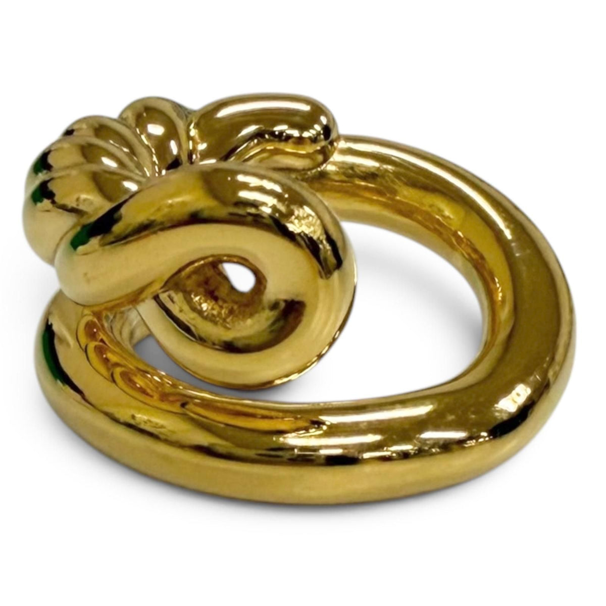 Bottega Veneta Twist Ring Gold — view 3