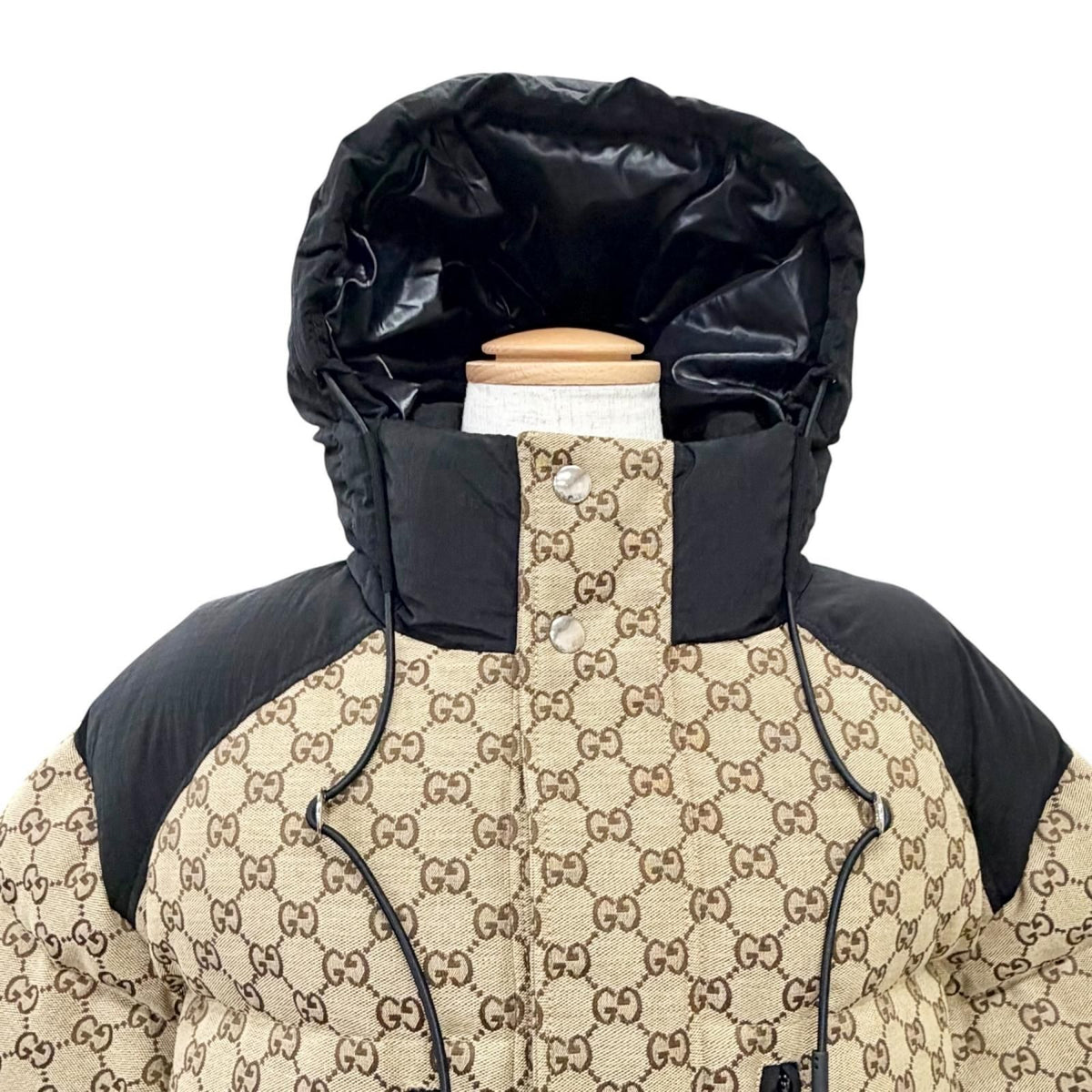 Gucci GG Canvas 2-Way Cropped Bomber Jacket Down 38 — view 3