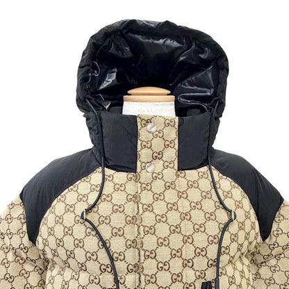 Gucci GG Canvas 2-Way Cropped Bomber Jacket Down 38 — view 3