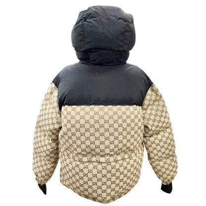 Gucci GG Canvas 2-Way Cropped Bomber Jacket Down 38 — view 5