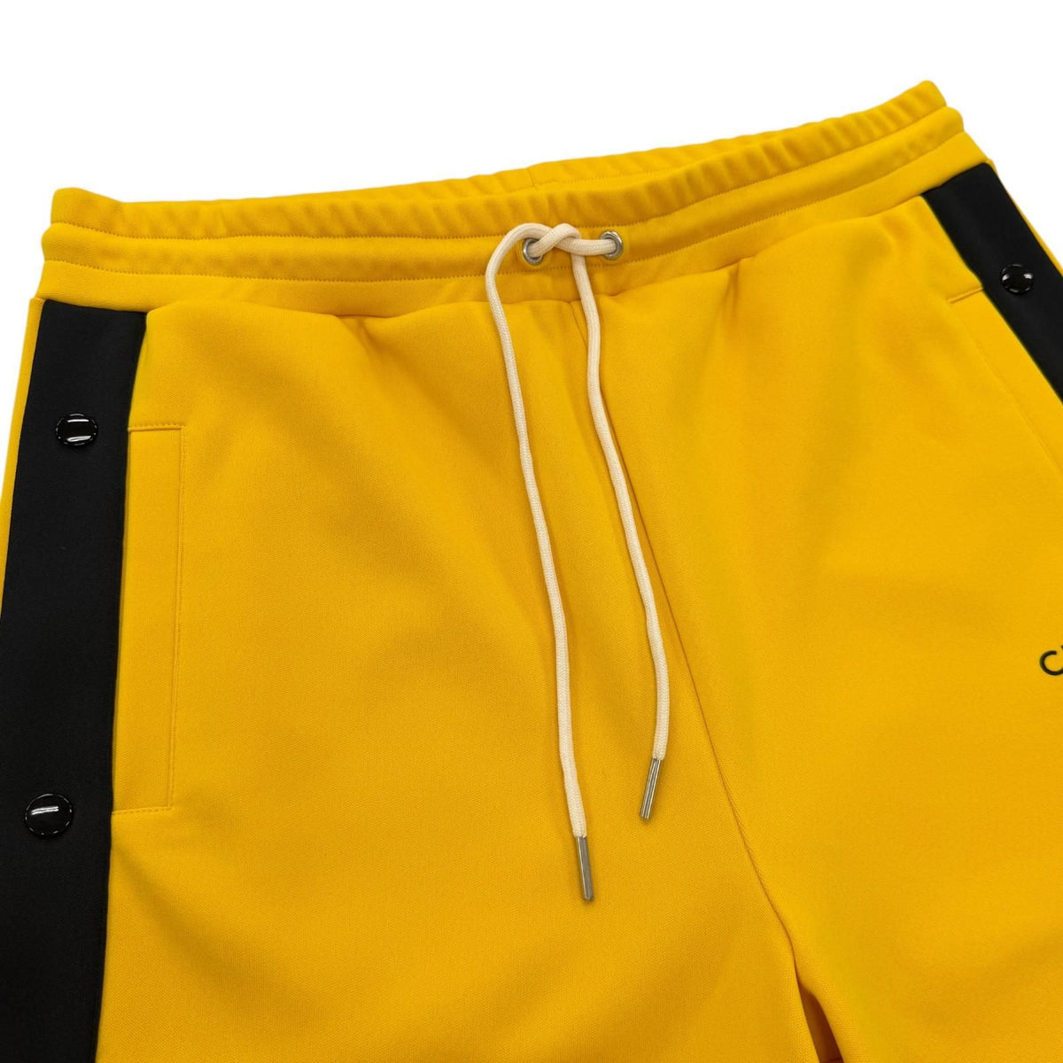 Celine Jersey Double Face Jogging Pants Logo Track Yellow — view 3