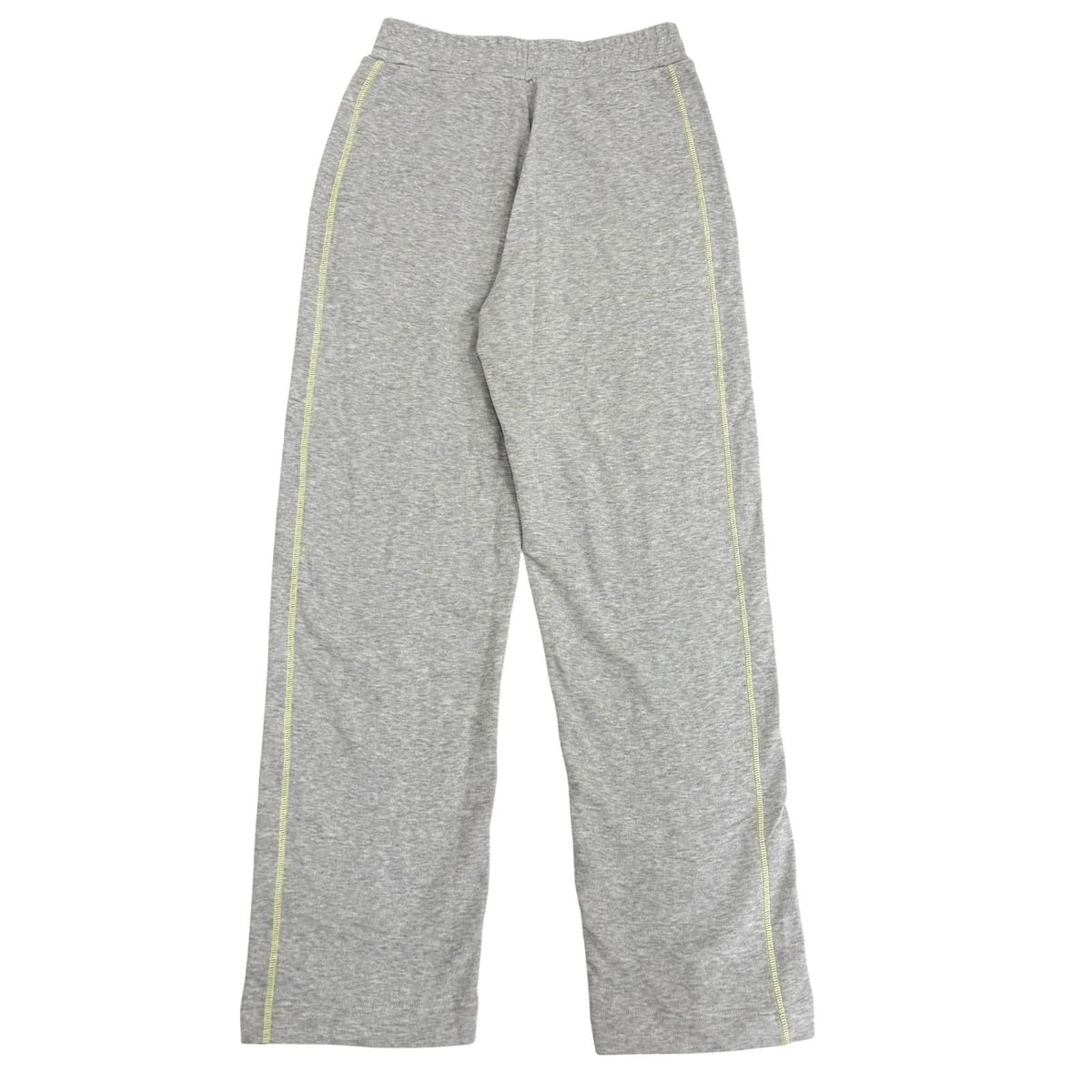 Moncler Cotton 100% Leather Logo Patch Sweatpants Gray Pants XS — view 2