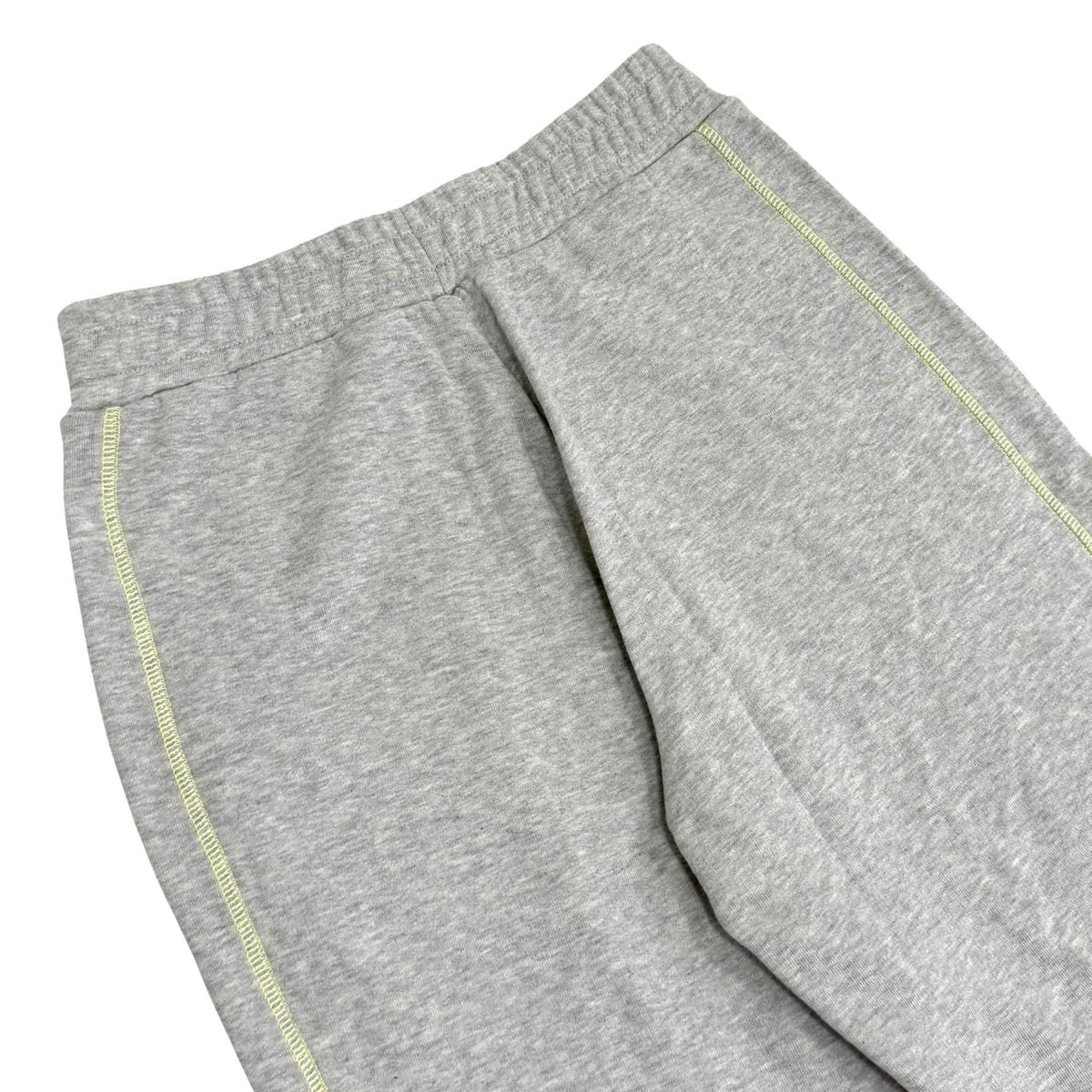 Moncler Cotton 100% Leather Logo Patch Sweatpants Gray Pants XS — view 4
