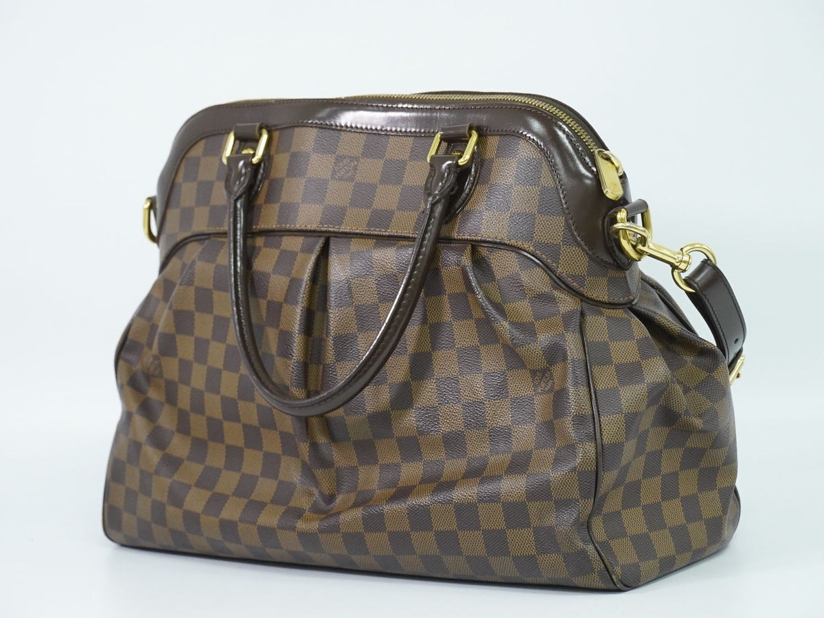 Louis Vuitton LV Trevi GM Damier Ebene 2-Way Shoulder Bag Brown Bitton — view 2