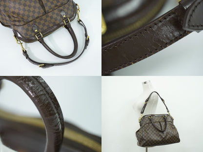 Louis Vuitton LV Trevi GM Damier Ebene 2-Way Shoulder Bag Brown Bitton — view 6