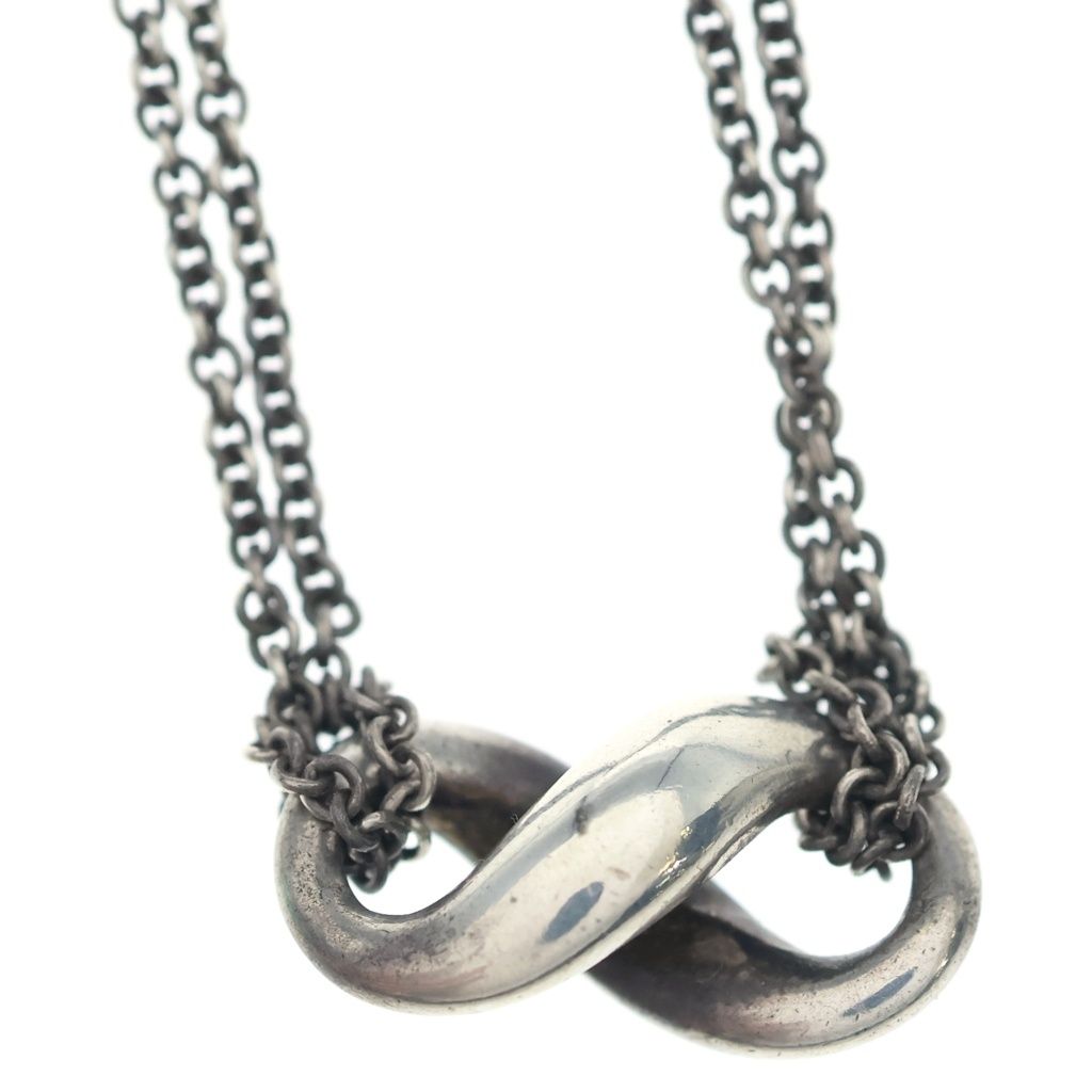Tiffany & Co Infinity Necklace Silver — view 3
