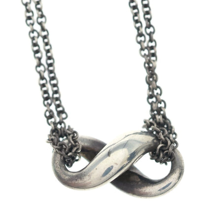 Tiffany & Co Infinity Necklace Silver — view 3