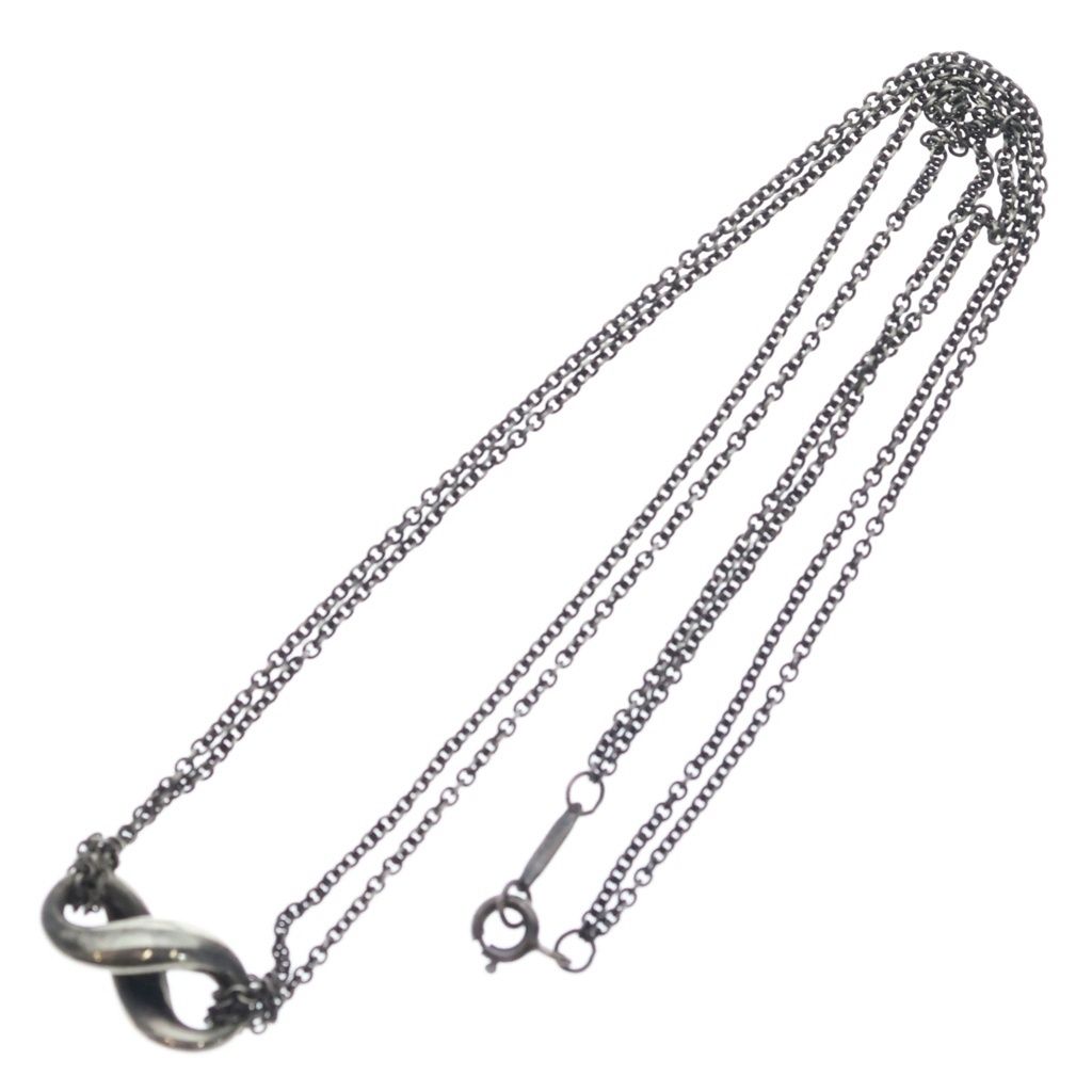 Tiffany & Co Infinity Necklace Silver — view 2