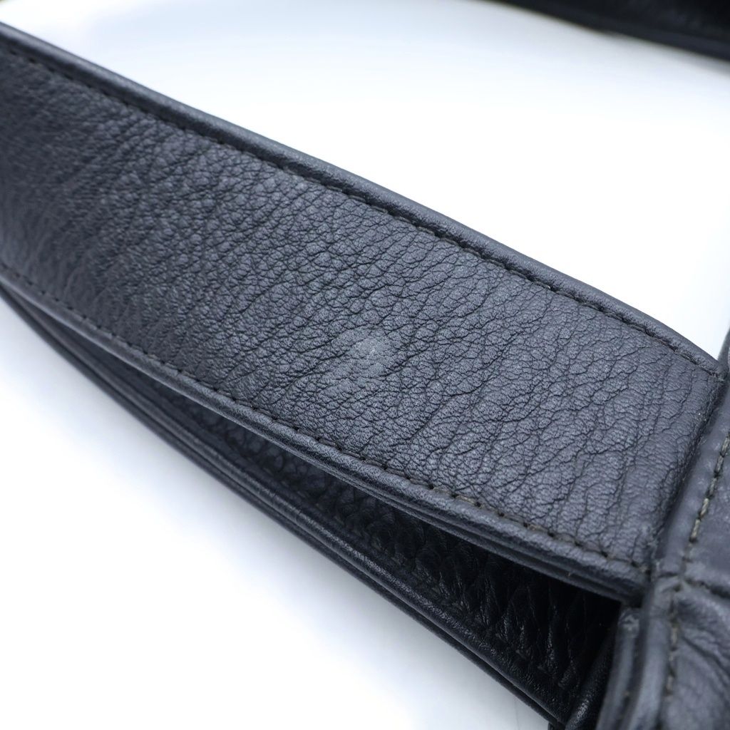 Chrome Hearts JJ Dean Small Leather Rider's Jacket Handbag Black Silver — view 7