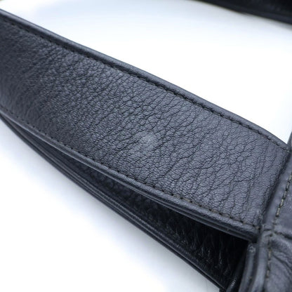Chrome Hearts JJ Dean Small Leather Rider's Jacket Handbag Black Silver — view 7