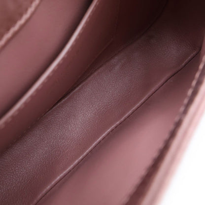 Saint Laurent Paris Mini Hobo Handbag Cassandra Satin Pink — view 7