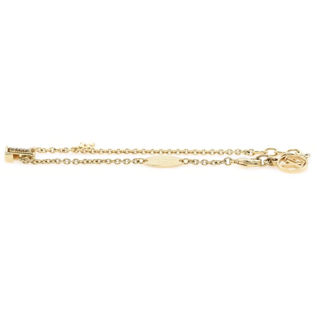 Louis Vuitton LV Iconic Bracelet Gold Chain — view 4