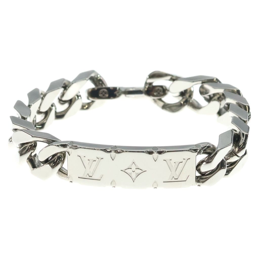 Louis Vuitton Chain Bracelet Monogram Silver