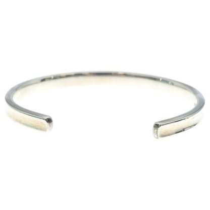 Tiffany & Co 1837 Narrow Cuff Bangle Silver Bracelet — view 2
