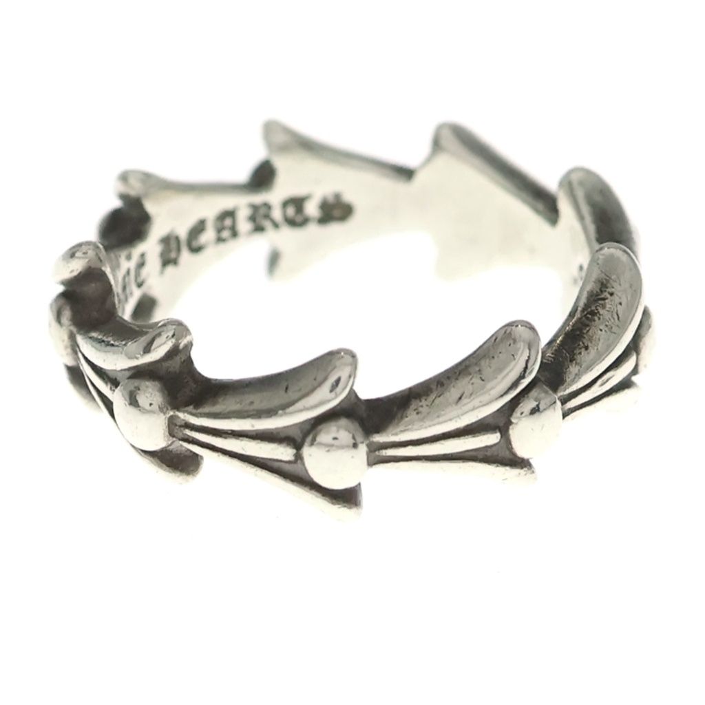 Chrome Hearts Cross Tail Silver Ring — view 4