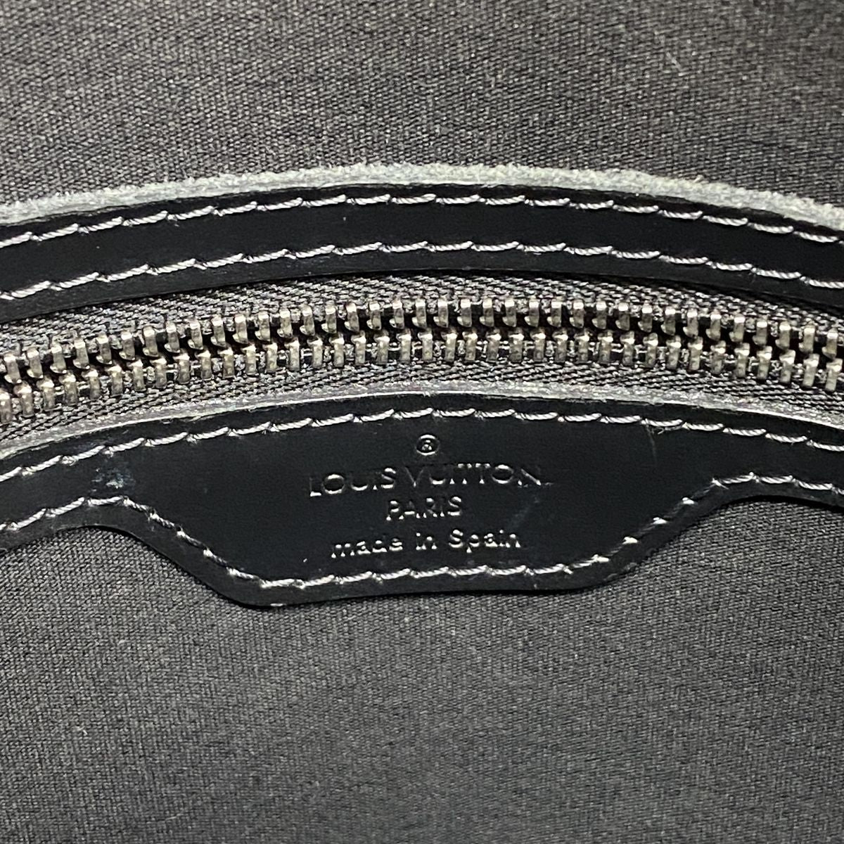 Louis Vuitton Tote Bag Monogram Matt Stockton Noir — view 5