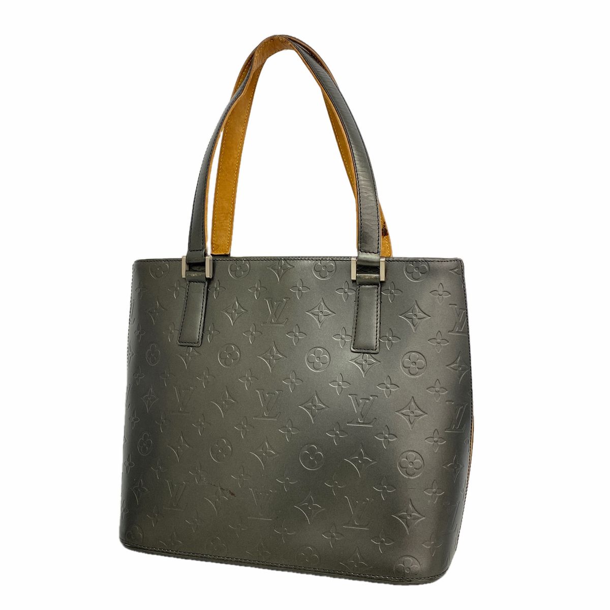 Louis Vuitton Tote Bag Monogram Matt Stockton Noir
