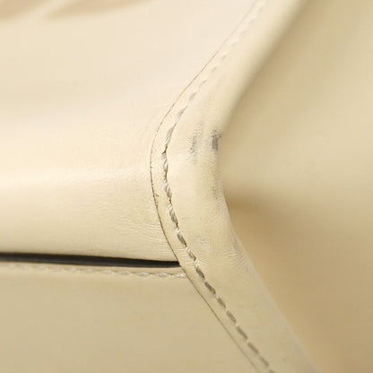 Fendi Tote Bag Sunshine Leather Ivory Gold 2-Way — view 6