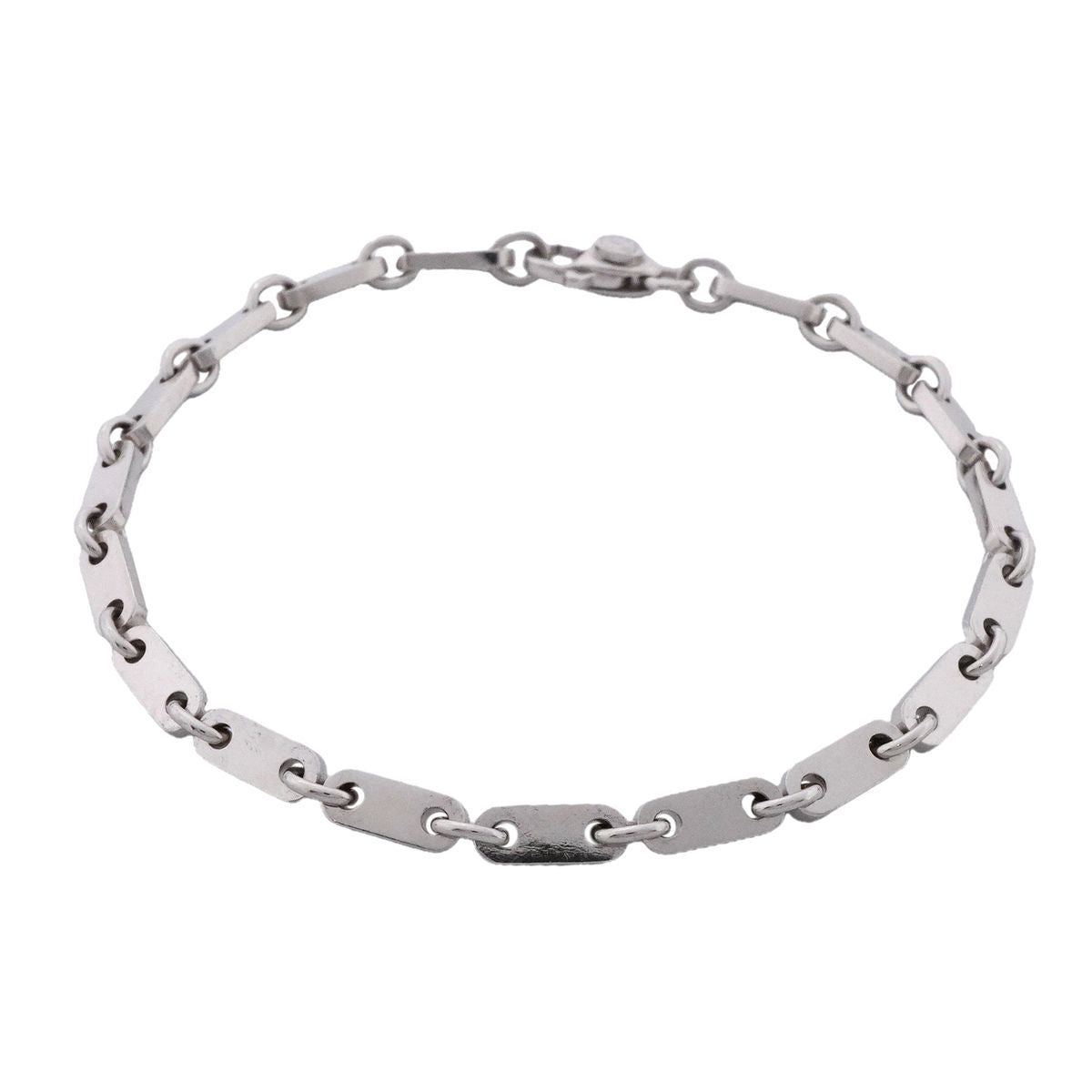 Cartier Bracelet Figaro 18k White Gold