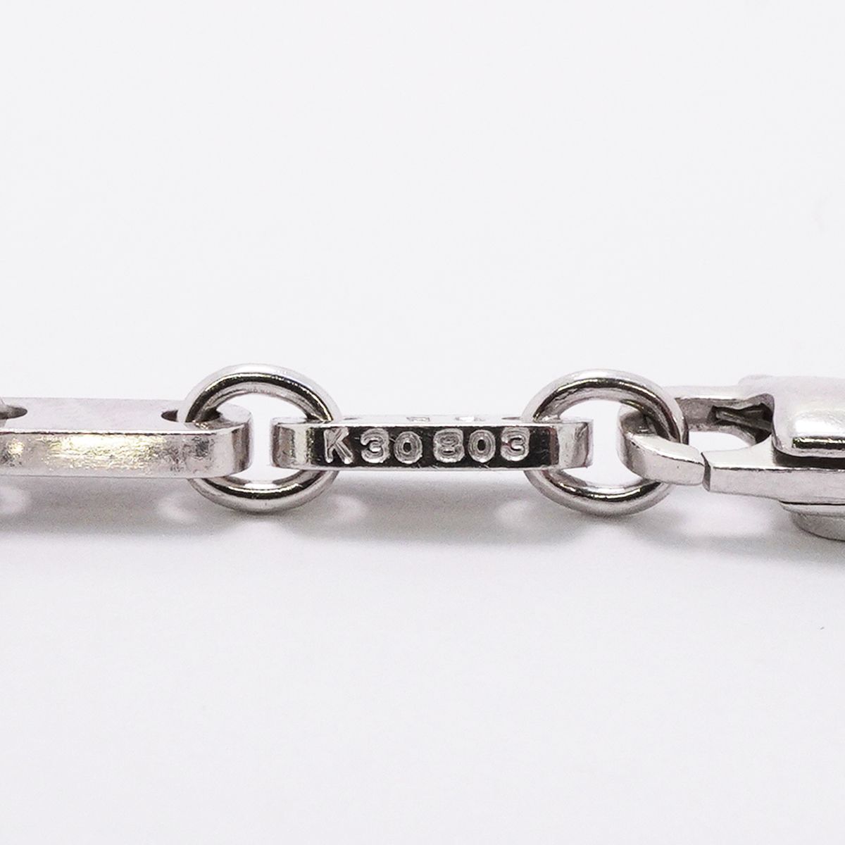 Cartier Bracelet Figaro 18k White Gold — view 6