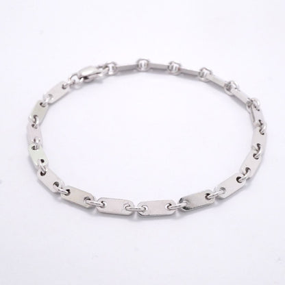 Cartier Bracelet Figaro 18k White Gold — view 2