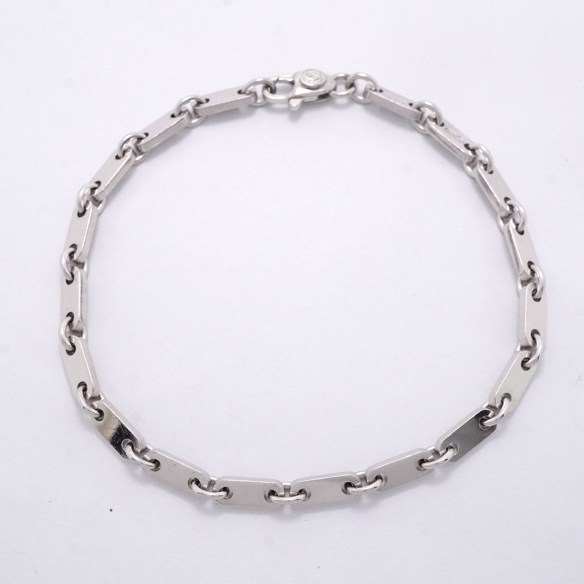 Cartier Bracelet Figaro 18k White Gold — view 3