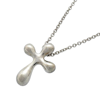 Tiffany & Co Necklace Small Cross 925 Sterling Silver